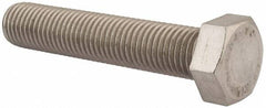 Value Collection - M24x3.00mm Metric Coarse, 120mm Length Under Head Hex Head Cap Screw - Fully Threaded, Grade 316 & Austenitic A4 Stainless Steel, Uncoated, 36mm Hex - Americas Industrial Supply