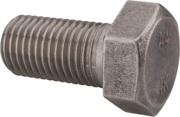 Value Collection - M30x3.50mm Metric Coarse, 60mm Length Under Head Hex Head Cap Screw - Fully Threaded, Grade 316 & Austenitic A4 Stainless Steel, Uncoated, 46mm Hex - Americas Industrial Supply