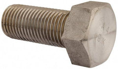 Value Collection - M33x3.50mm Metric Coarse, 80mm Length Under Head Hex Head Cap Screw - Fully Threaded, Grade 316 & Austenitic A4 Stainless Steel, Uncoated, 50mm Hex - Americas Industrial Supply