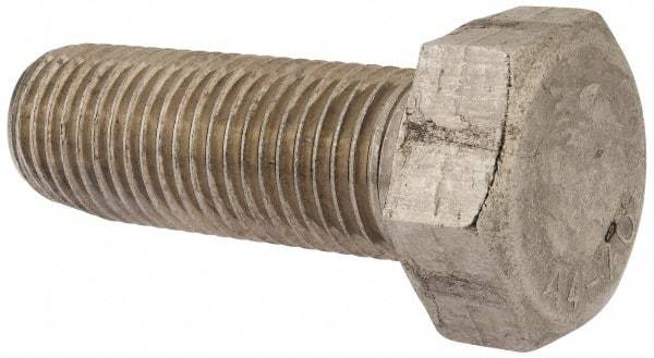 Value Collection - M36x4.00mm Metric Coarse, 100mm Length Under Head Hex Head Cap Screw - Fully Threaded, Grade 316 & Austenitic A4 Stainless Steel, Uncoated, 55mm Hex - Americas Industrial Supply