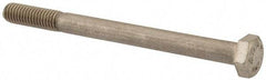 Value Collection - M6x1.00mm Metric Coarse, 75mm Length Under Head Hex Head Cap Screw - Partially Threaded, Grade 316 & Austenitic A4 Stainless Steel, Uncoated, 10mm Hex - Americas Industrial Supply