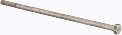 Value Collection - M6x1.00mm Metric Coarse, 160mm Length Under Head Hex Head Cap Screw - Partially Threaded, Grade 316 & Austenitic A4 Stainless Steel, Uncoated, 10mm Hex - Americas Industrial Supply