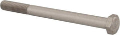 Value Collection - M12x1.75mm Metric Coarse, 140mm Length Under Head Hex Head Cap Screw - Partially Threaded, Grade 316 & Austenitic A4 Stainless Steel, Uncoated, 19mm Hex - Americas Industrial Supply