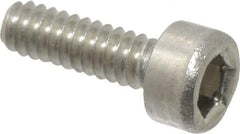 Value Collection - M1.6x0.35 Metric Coarse Hex Socket Drive, Socket Cap Screw - Grade 18-8 & Austenitic A2 Stainless Steel, Uncoated, Fully Threaded, 5mm Length Under Head - Americas Industrial Supply