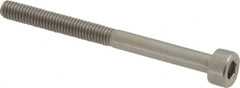 Value Collection - M3x0.50 Metric Coarse Hex Socket Drive, Socket Cap Screw - Grade 18-8 & Austenitic A2 Stainless Steel, Uncoated, Partially Threaded, 35mm Length Under Head - Americas Industrial Supply