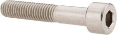 Value Collection - M8x1.25 Metric Coarse Hex Socket Drive, Socket Cap Screw - Grade 18-8 & Austenitic A2 Stainless Steel, Uncoated, Partially Threaded, 45mm Length Under Head - Americas Industrial Supply