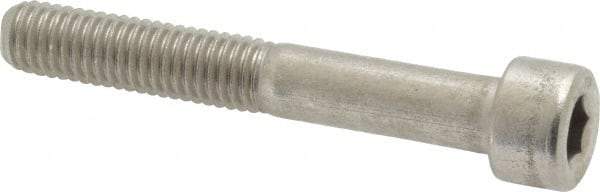 Value Collection - M20x2.50 Metric Coarse Hex Socket Drive, Socket Cap Screw - Grade 18-8 & Austenitic A2 Stainless Steel, Black Oxide Finish, Partially Threaded, 60mm Length Under Head - Americas Industrial Supply