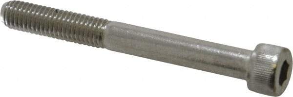 Value Collection - M8x1.25 Metric Coarse Hex Socket Drive, Socket Cap Screw - Grade 18-8 & Austenitic A2 Stainless Steel, Uncoated, Partially Threaded, 70mm Length Under Head - Americas Industrial Supply