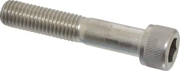 Value Collection - M12x1.75 Metric Coarse Hex Socket Drive, Socket Cap Screw - Grade 18-8 & Austenitic A2 Stainless Steel, Uncoated, Partially Threaded, 65mm Length Under Head - Americas Industrial Supply