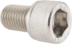 Value Collection - M16x2.00 Metric Coarse Hex Socket Drive, Socket Cap Screw - Grade 18-8 & Austenitic A2 Stainless Steel, Uncoated, Fully Threaded, 25mm Length Under Head - Americas Industrial Supply