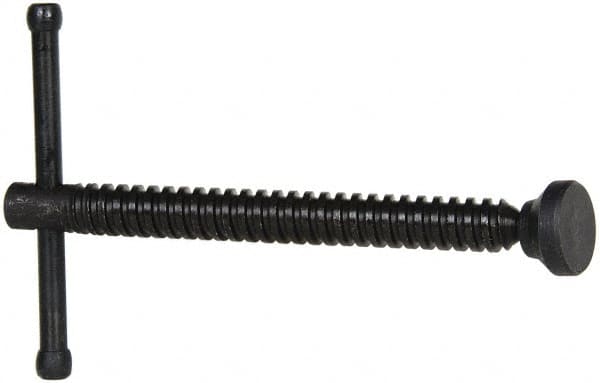 Wilton - Clamp Spindle Assembly - 4-1/4" Thread Length, 3/4" Tip Surface Diam, Use with C-Clamps - Americas Industrial Supply