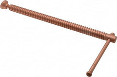 Wilton - Clamp Spindle Assembly - 12-1/4" Thread Length, 7/8" Tip Surface Diam, Use with C-Clamps - Americas Industrial Supply