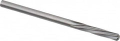 Magafor - 3.1902mm Solid Carbide 6 Flute Chucking Reamer - Spiral Flute, 1/8" Straight Shank, 19/32" Flute Length, 2-1/4" OAL - Americas Industrial Supply