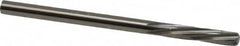 Magafor - 3.3223mm Solid Carbide 6 Flute Chucking Reamer - Spiral Flute, 0.1308" Straight Shank, 19/32" Flute Length, 2-1/4" OAL - Americas Industrial Supply