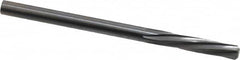 Magafor - 3.5204mm Solid Carbide 6 Flute Chucking Reamer - Spiral Flute, 0.1386" Straight Shank, 19/32" Flute Length, 2-1/4" OAL - Americas Industrial Supply
