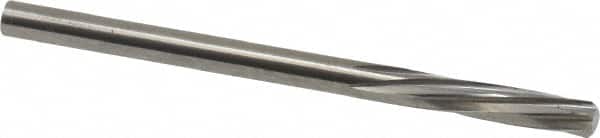 Magafor - 3.5408mm Solid Carbide 6 Flute Chucking Reamer - Spiral Flute, 0.1394" Straight Shank, 19/32" Flute Length, 2-1/4" OAL - Americas Industrial Supply