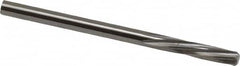 Magafor - 3.5611mm Solid Carbide 6 Flute Chucking Reamer - Spiral Flute, 0.1402" Straight Shank, 19/32" Flute Length, 2-1/4" OAL - Americas Industrial Supply