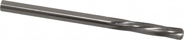 Magafor - 3.6195mm Solid Carbide 6 Flute Chucking Reamer - Spiral Flute, 0.1425" Straight Shank, 19/32" Flute Length, 2-1/4" OAL - Americas Industrial Supply