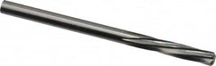 Magafor - #27 Solid Carbide 6 Flute Chucking Reamer - Spiral Flute, 0.1441" Straight Shank, 19/32" Flute Length, 2-1/4" OAL - Americas Industrial Supply