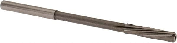 Magafor - 3.9497mm Solid Carbide 6 Flute Chucking Reamer - Spiral Flute, 0.158" Straight Shank, 3/4" Flute Length, 2-61/64" OAL - Americas Industrial Supply