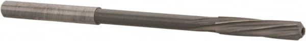 Magafor - 3.9802mm Solid Carbide 6 Flute Chucking Reamer - Spiral Flute, 0.158" Straight Shank, 3/4" Flute Length, 2-61/64" OAL - Americas Industrial Supply