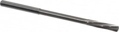 Magafor - 4.0208mm Solid Carbide 6 Flute Chucking Reamer - Spiral Flute, 0.158" Straight Shank, 3/4" Flute Length, 2-61/64" OAL - Americas Industrial Supply