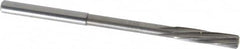 Magafor - #13 Solid Carbide 6 Flute Chucking Reamer - Spiral Flute, 0.177" Straight Shank, 53/64" Flute Length, 3-5/32" OAL - Americas Industrial Supply