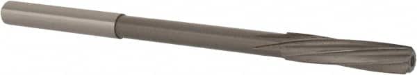Magafor - 5.19mm Solid Carbide 6 Flute Chucking Reamer - Spiral Flute, 0.197" Straight Shank, 29/32" Flute Length, 3-25/64" OAL - Americas Industrial Supply