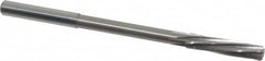 Magafor - 5.62mm Solid Carbide 6 Flute Chucking Reamer - Spiral Flute, 0.216" Straight Shank, 1-1/32" Flute Length, 3-21/32" OAL - Americas Industrial Supply