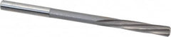 Magafor - 6mm Solid Carbide 6 Flute Chucking Reamer - Spiral Flute, 0.236" Straight Shank, 1-7/64" Flute Length, 3-31/32" OAL - Americas Industrial Supply