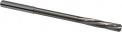 Magafor - 6.21mm Solid Carbide 6 Flute Chucking Reamer - Spiral Flute, 0.236" Straight Shank, 1-7/64" Flute Length, 3-31/32" OAL - Americas Industrial Supply