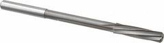 Magafor - 6.39mm Solid Carbide 6 Flute Chucking Reamer - Spiral Flute, 0.236" Straight Shank, 1-7/64" Flute Length, 3-31/32" OAL - Americas Industrial Supply