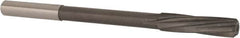 Magafor - 7.54mm Solid Carbide 6 Flute Chucking Reamer - Spiral Flute, 0.276" Straight Shank, 1-7/32" Flute Length, 4-9/32" OAL - Americas Industrial Supply