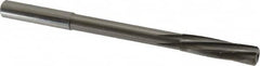 Magafor - 8.321mm Solid Carbide 6 Flute Chucking Reamer - Spiral Flute, 0.315" Straight Shank, 1-19/64" Flute Length, 4-5/8" OAL - Americas Industrial Supply