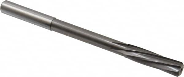 Magafor - 9.53mm Solid Carbide 6 Flute Chucking Reamer - Americas Industrial Supply