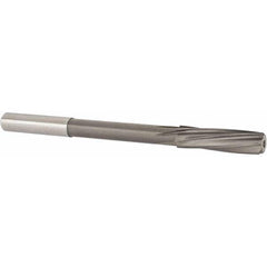 Magafor - 9.55mm Solid Carbide 6 Flute Chucking Reamer - Americas Industrial Supply