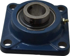 SKF - 1-1/4" ID, 4-Bolt Flange - 3-5/8" Btw Mnt Hole Ctrs - Americas Industrial Supply