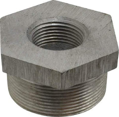 Latrobe Foundry - 2 x 1" Aluminum Pipe Hex Bushing - 150 psi, M x F End Connection, Grade 356-F - Americas Industrial Supply