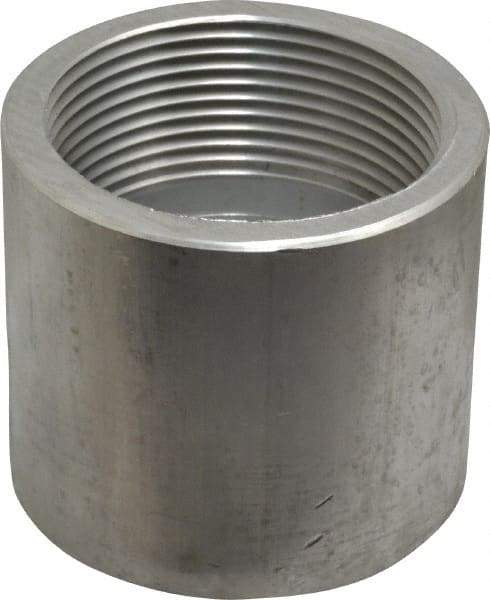 Latrobe Foundry - 2-1/2" Aluminum Pipe Coupling - 150 psi, F End Connection, Grade 6061-T6 - Americas Industrial Supply