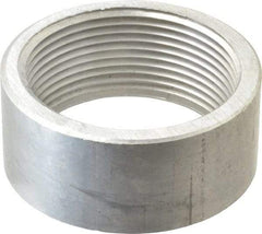 Latrobe Foundry - 2-1/2" Aluminum Pipe Half Coupling - 150 psi, F End Connection, Grade 6061-T6 - Americas Industrial Supply