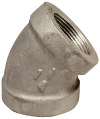 Latrobe Foundry - 3/8" Aluminum Pipe 45° Elbow - 150 psi, F End Connection, Grade 356-F - Americas Industrial Supply