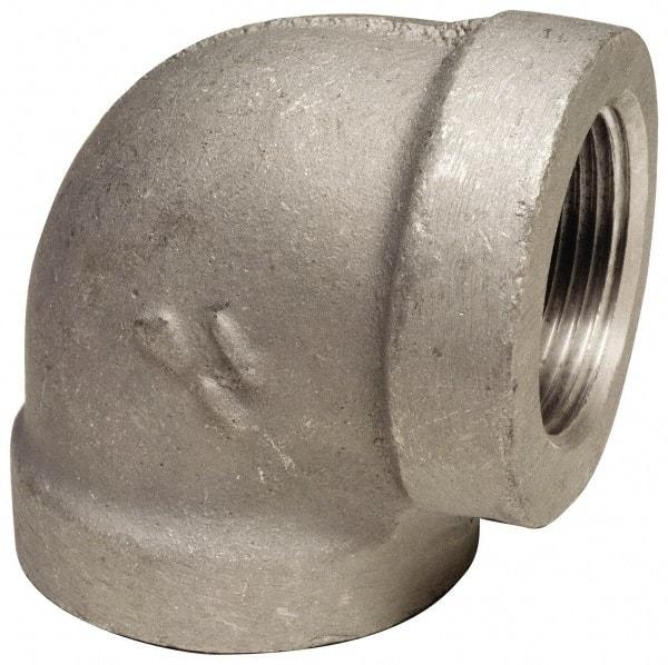 Latrobe Foundry - 4" Aluminum Pipe 90° Elbow - 150 psi, F End Connection, Grade 356-F - Americas Industrial Supply