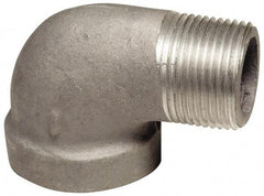 Latrobe Foundry - 3/8" Aluminum Pipe 90° Street Elbow - 150 psi, M x F End Connection, Grade 356-F - Americas Industrial Supply