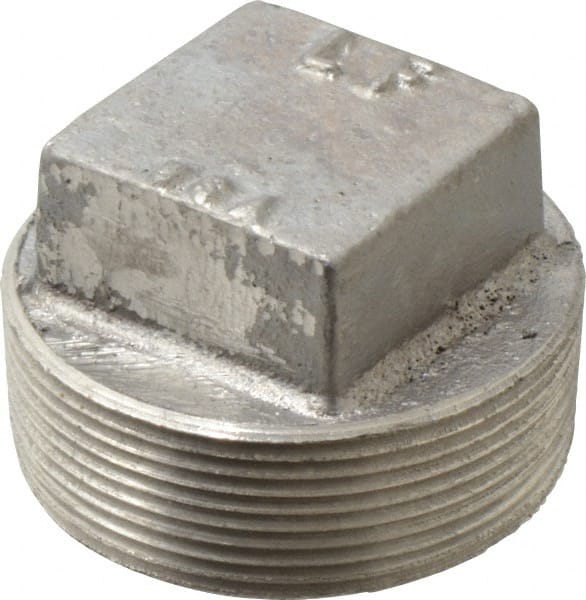 Latrobe Foundry - 2" Aluminum Pipe Square Head Plug - Americas Industrial Supply