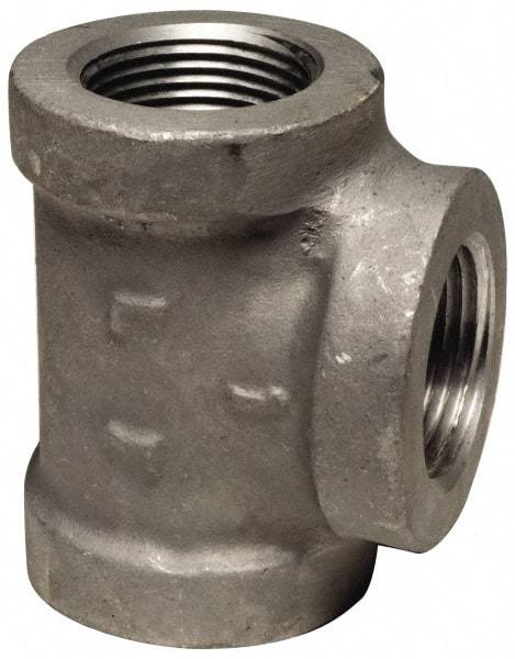 Latrobe Foundry - 3/4" Aluminum Pipe Tee - 150 psi, F End Connection, Grade 356-F - Americas Industrial Supply