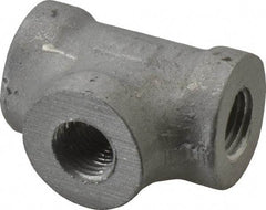 Latrobe Foundry - 1/4" Aluminum Pipe Tee - 150 psi, F End Connection, Grade 356-F - Americas Industrial Supply