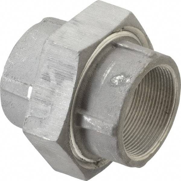 Latrobe Foundry - 2" Aluminum Pipe Union - 150 psi, F End Connection, Grade 356-F - Americas Industrial Supply