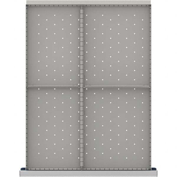 LISTA - 4-Compartment Drawer Divider Layout for 3.15" High Drawers - Americas Industrial Supply