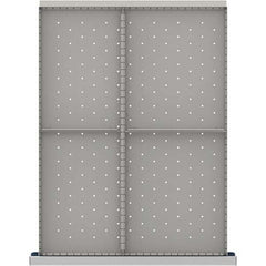 LISTA - 4-Compartment Drawer Divider Layout for 3.15" High Drawers - Americas Industrial Supply