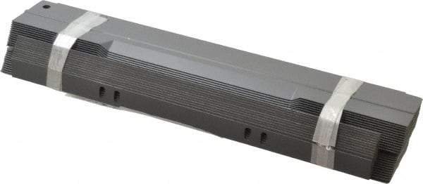 Vidmar - Tool Box Steel Drawer Divider - 12-1/4" Wide x 12-5/8" Deep x 1-7/8" High, Gray, For Vidmar Cabinets - Americas Industrial Supply